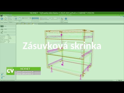Zásuvková skrinka